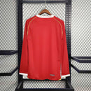 Camisa Manchester United Home 2006 - Versão Retro Manga Longa